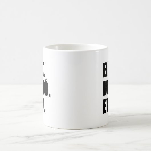 Beste Mamo überhaupt irische Großmutter-Tasse Kaffeetasse (Mittel)