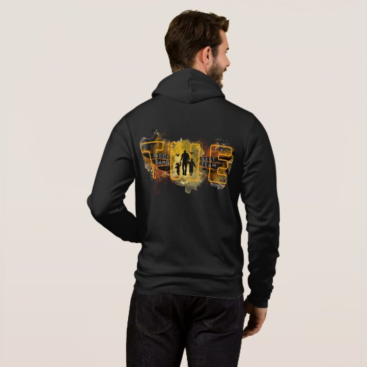 Beste Mannschaft Hoodie (Schwarz voll)