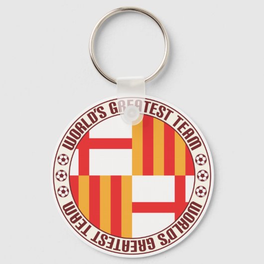 Beste Mannschaft in Barcelona Schlüsselanhänger (Vorderseite)
