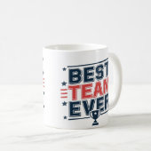 Beste Mannschaft Kaffeetasse (VorderseiteRechts)