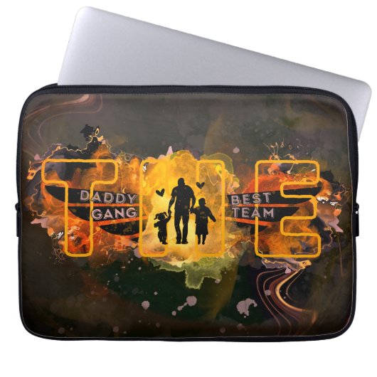 Beste Mannschaft Laptopschutzhülle (Vorderseite)