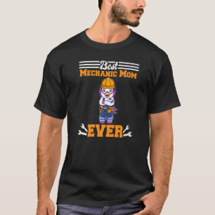 Beste Mechanische Mama je Technikermütter Tagesges T-Shirt