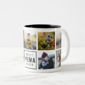 Beste MEMA-Foto-Tasse je nach Bedarf Zweifarbige Tasse (VorderseiteRechts)