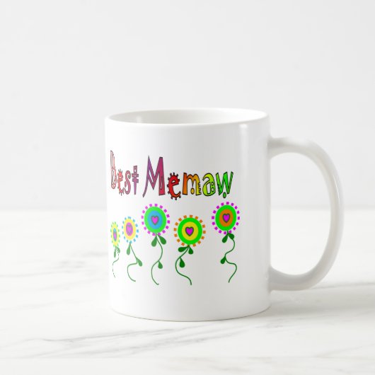 Beste Memaw Geschenke Kaffeetasse (Rechts)