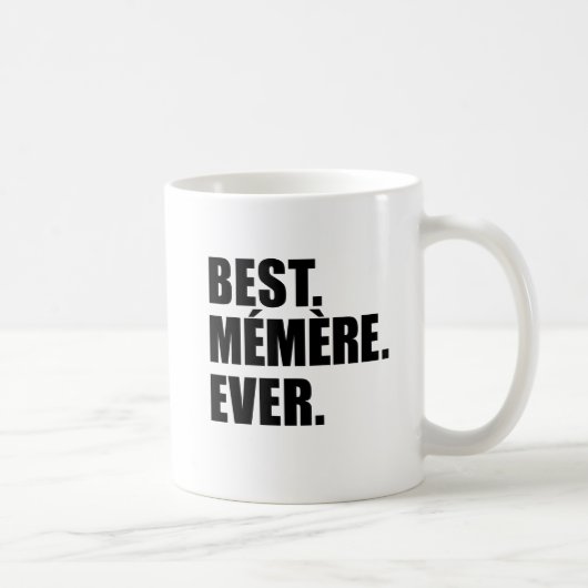 Beste Memere überhaupt Tasse (Rechts)
