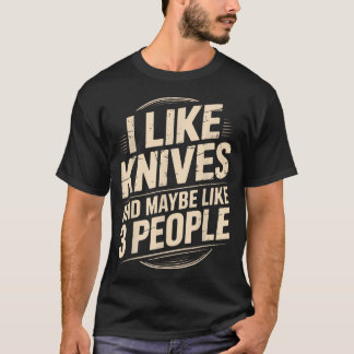Beste Messersammler-Kunst für Messersammler T-Shirt