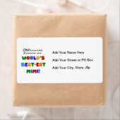 Beste Mimi der Welt Bunte T-Shirts Geschenke (Insitu)