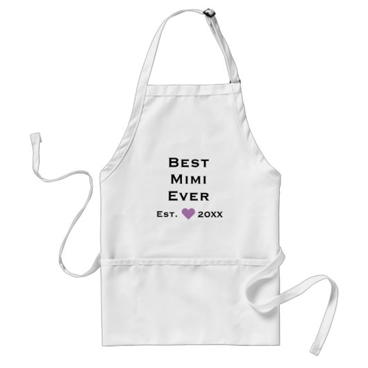Beste Mimi-je-Erwachsene-Schürze Schürze (Vorne)
