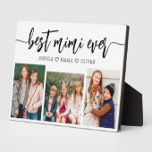 Beste MiMi je - Grandchildren FotoCollage Fotoplatte (Seite)