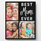 Beste Mimi je Grandkids 3 FotoCollage Fotoplatte (Vorderseite)