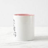 Beste Mimi je Oma Zweifarbige Tasse (Mittel)