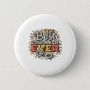 Beste Mitarbeitende je, Kolleg-Geschenk, Bester Mi Button