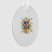 Beste Mitarbeitende je, Kolleg-Geschenk, Bester Mi Ornament (Vorderseite)