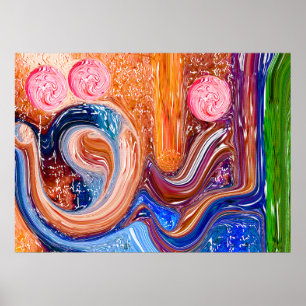 Beste moderne islamische Kunst Poster