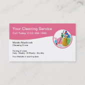 Beste moderne Reinigungsservice Business Cards Visitenkarte (Vorderseite)