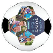 Beste Mohnblume je | Foto für kundenspezifische Gr Fußball (Gedreht)