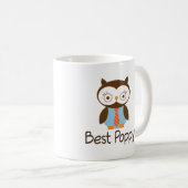 Beste Mohnblumen-Eule Kaffeetasse (VorderseiteRechts)