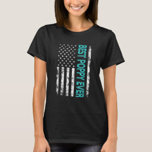 Beste Mohnflagge je US-amerikanische Flagge zum Va T-Shirt