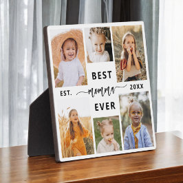Beste Momma je - Muttertagsfoto-Collage Fotoplatte