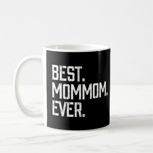 Beste Mommom je Oma Mutter S Day Kaffeetasse (Links)