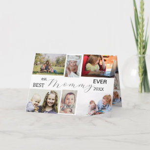 Beste Mommy-Ever - Muttertag 6-Foto Collage Karte