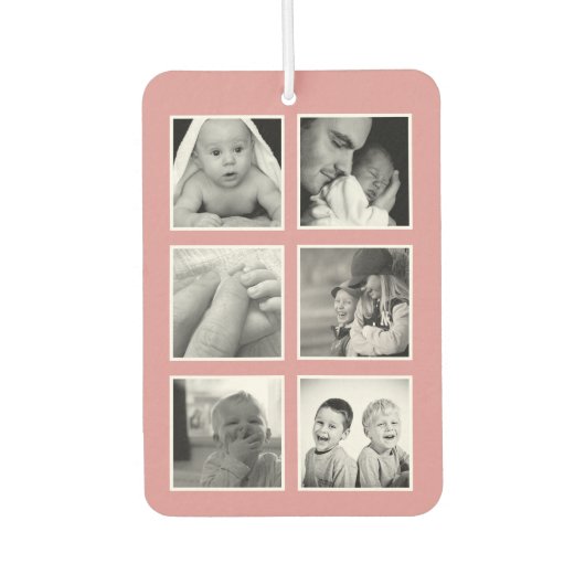 Beste Mommy-FotoCollage Autolufterfrischer (Vorderseite)