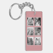 Beste Mommy-FotoCollage Schlüsselanhänger (Vorderseite links)