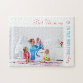 Beste Mommy im Universum - Benutzerdefiniertes Fot Puzzle (Horizontal)