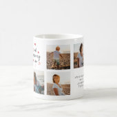 Beste Mommy je Script Foto Collage Muttertag Kaffeetasse (Mittel)