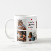 Beste Mommy je Script Foto Collage Muttertag Kaffeetasse (Links)