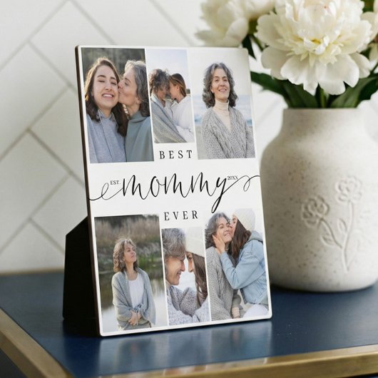 Beste Mommy-Version 6 Foto Collage Keepake Fotoplatte