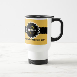 Beste Monogramm-Name-Farbe V01 ADMIN überhaupt Reisebecher