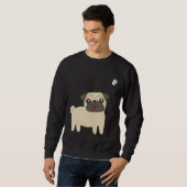 Beste Mops Geschenke für Mops Liebhaber Klassische Sweatshirt (Vorne ganz)