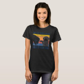Beste Mops Mama je Hund Mama Mütter T-Shirt (Vorne ganz)