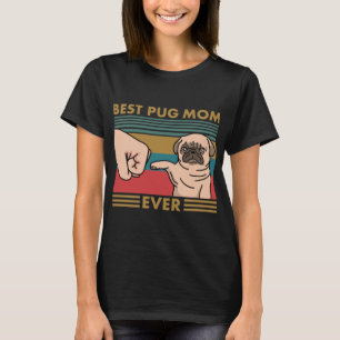 Beste Mops-Mama je T-Shirt