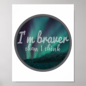 beste motivierend Kursofferten für Positivität Poster (Vorne)