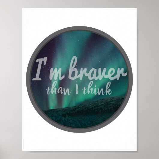 beste motivierend Kursofferten für Positivität Poster (Vorne)