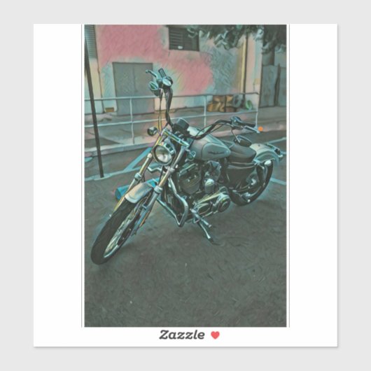 Beste Motorradgeschenke Aufkleber (Blatt)