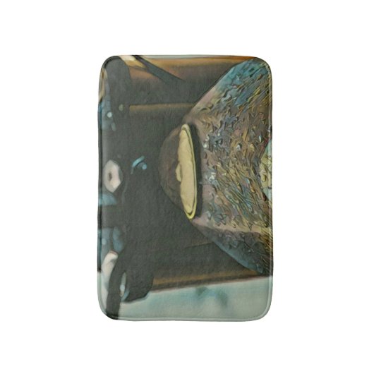 Beste Motorradgeschenke Badematte (Vorderseite Vertikal)