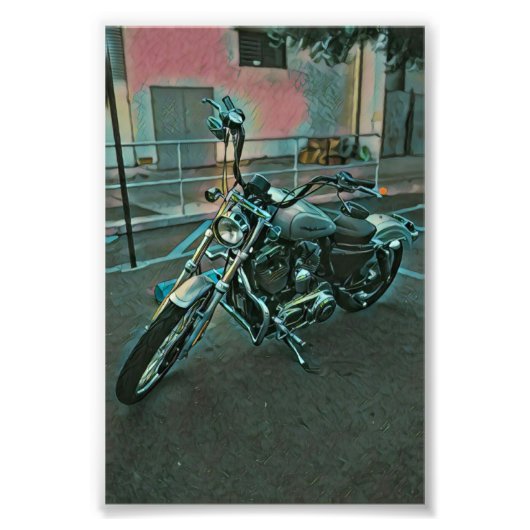 Beste Motorradgeschenke Fotodruck (Vorne)