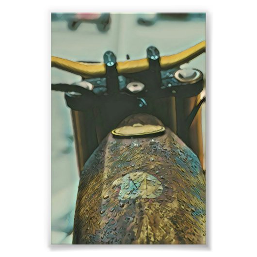 Beste Motorradgeschenke Fotodruck (Vorne)