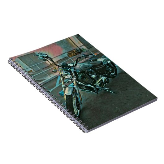 Beste Motorradgeschenke Notizblock (Rechte Seite)