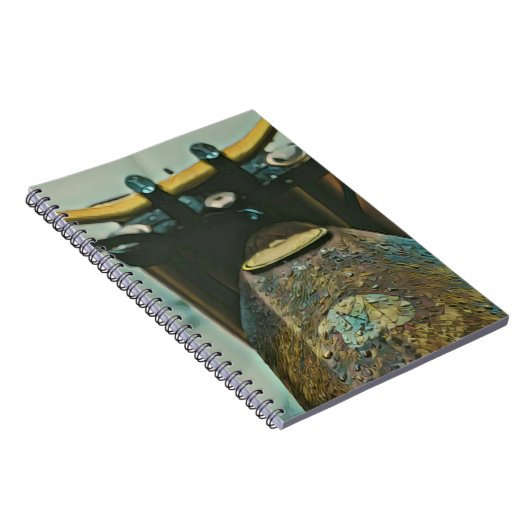 Beste Motorradgeschenke Notizblock (Rechte Seite)