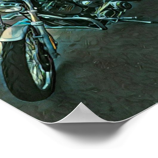 Beste Motorradgeschenke Poster (Ecke)