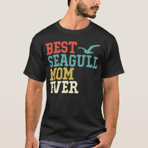 Beste MÖWE-Mutter überhaupt Vintage Retro T-Shirt