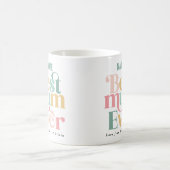 Beste Mum Multi-Foto elegant stilvoll Kaffeetasse (Mittel)