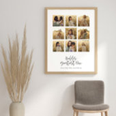 Beste Mum Multi-Foto elegant stilvoll Poster