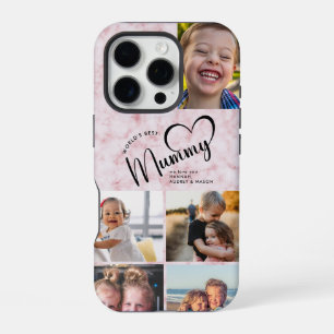 Beste Mumie-Geschenkfoto der modernen Welt Pinker iPhone 16 Pro Hülle