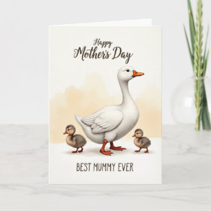 Beste Mumie überhaupt Gänsekarte Karte