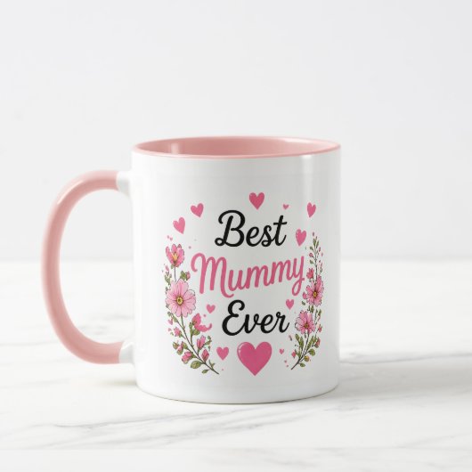 Beste Mumie überhaupt Tasse (Links)